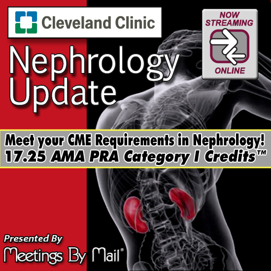 Meetings By Mail Cleveland Clinic Nephrology Update 2018