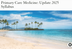 UCSF Primary Care Medicine Update 2025