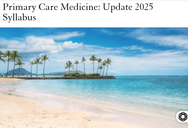 UCSF Primary Care Medicine Update 2025