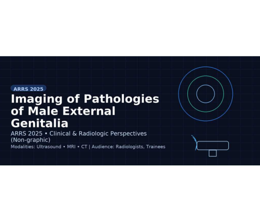 ARRS Imaging of Pathologies of Male External Genitalia 2025