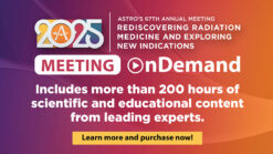 ASTRO Annual Meeting onDemand 2025
