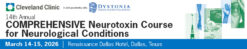 Cleveland Clinic 14th Annual Comprehensive Neurotoxin Course for Neurological Conditions 2026