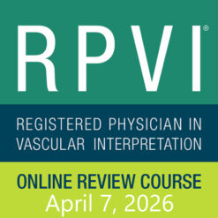 ASE Registered Physician in Vascular Interpretation Online Review Course 2026